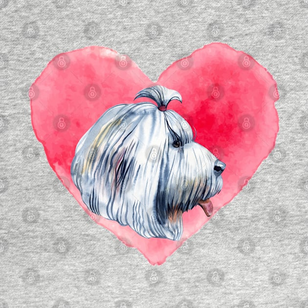 Old English Sheepdog-Sheepdog Lover by HobbyAndArt